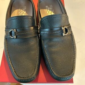 Ferragamo Drivers.  Size 9 1/2.  Worn but excellent condition.